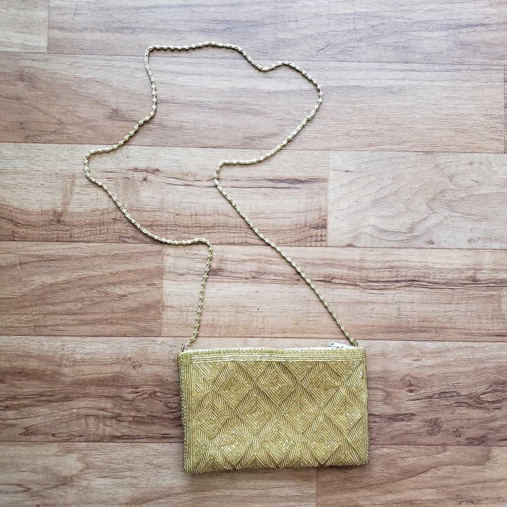 La Regale Vintage Hand Beaded Bag